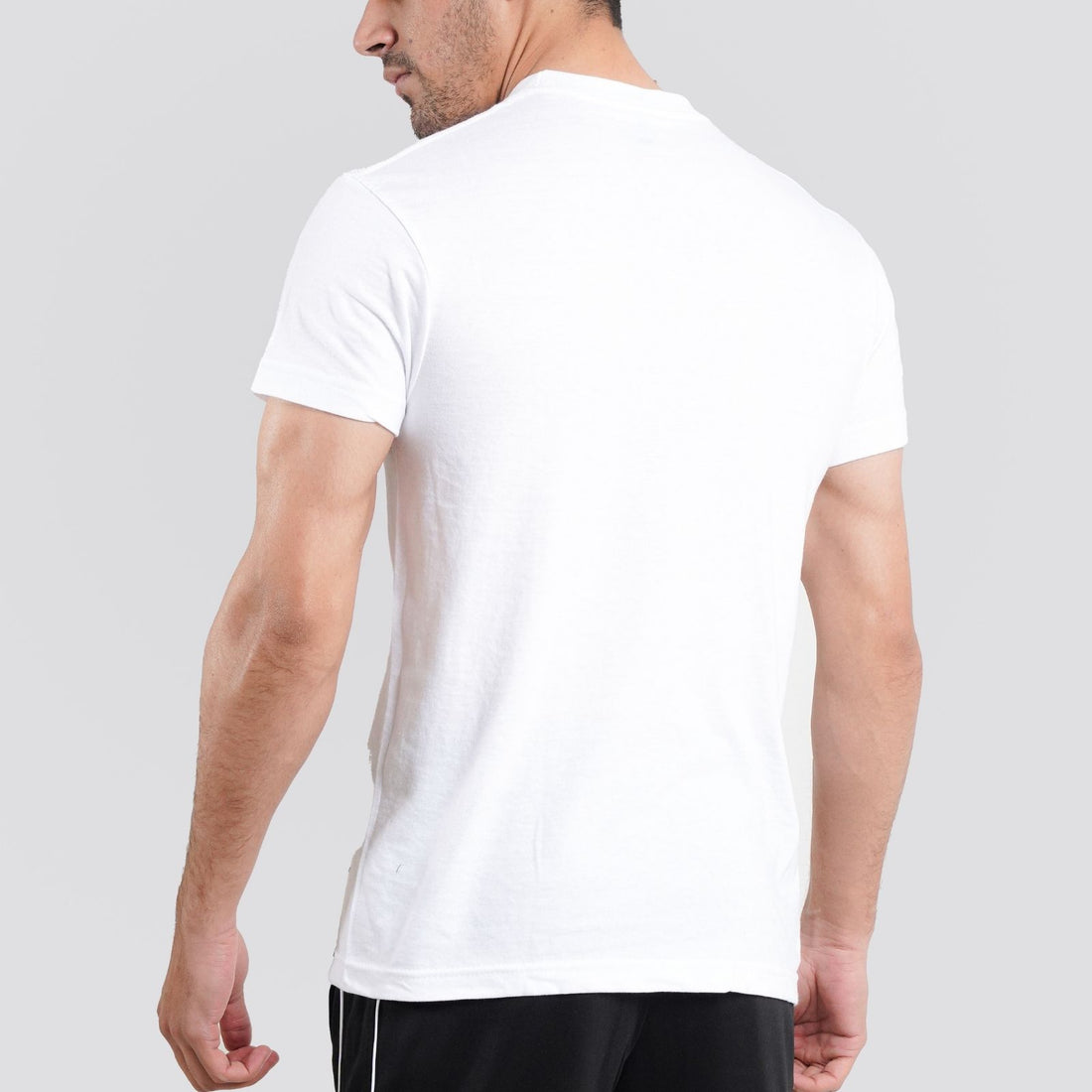 Short Sleeves Round Neck White Tee Shirt | Pack of 6, 12, 24 and 48