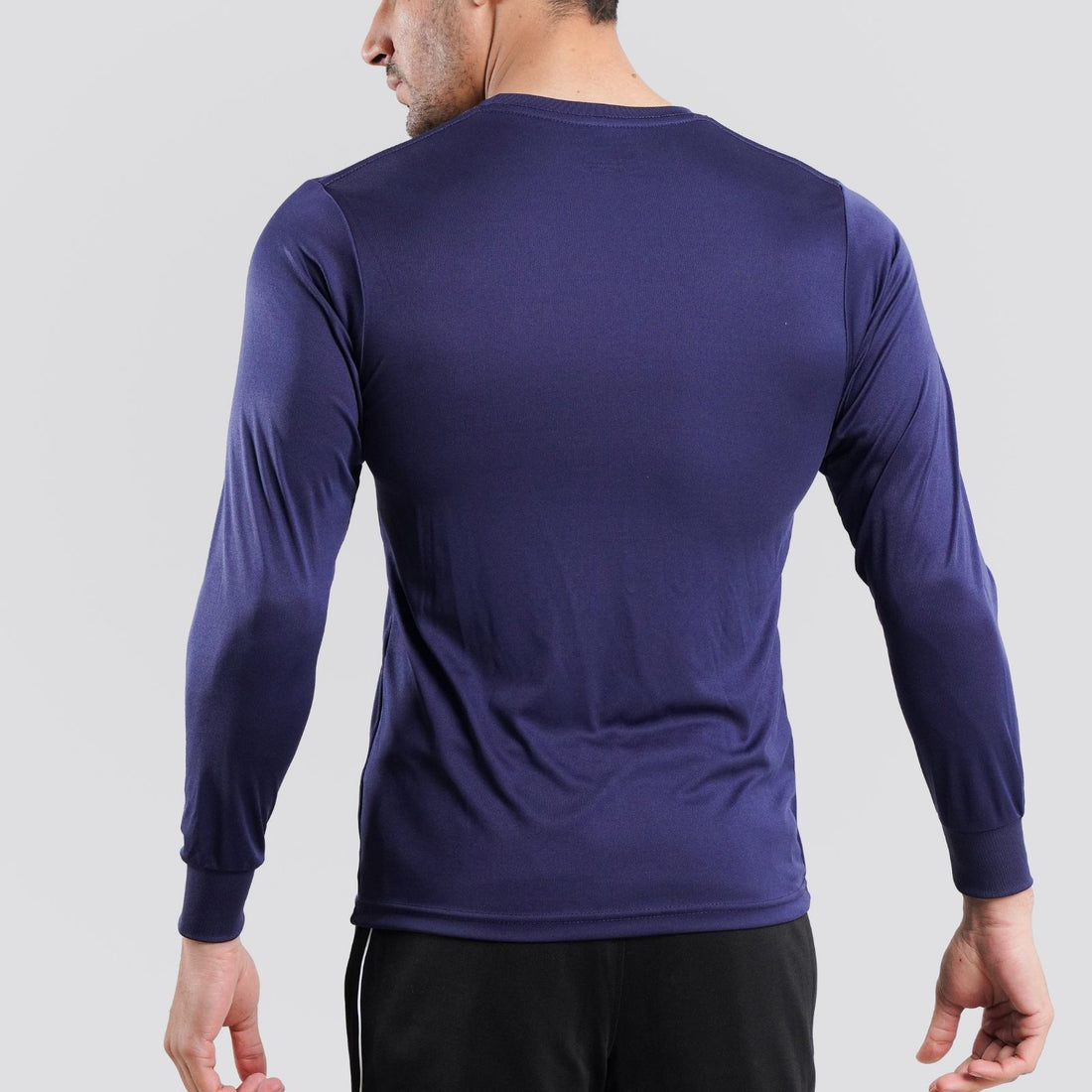 Long Sleeve Dry Fit Blue Tee Shirt |  Pack of 6