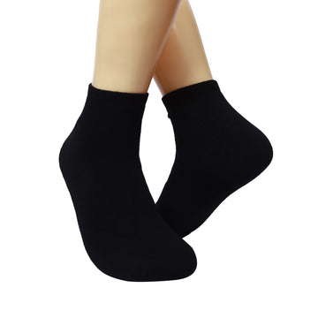 Anklet Socks Black | Free Shipment For USA | Pack of 12 and 24.