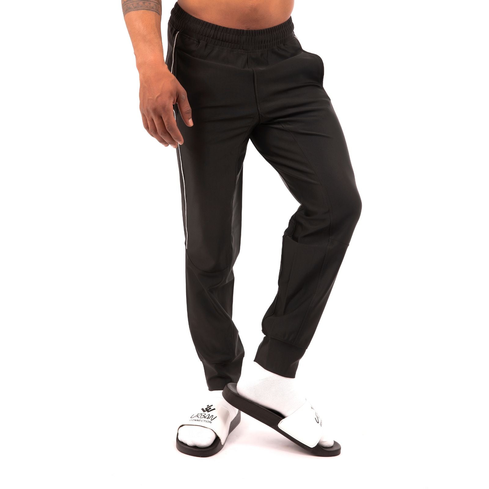 Men's Trouser With White Piping