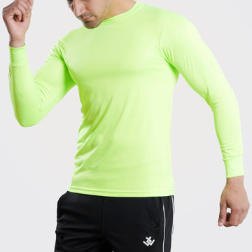 Long Sleeve Dry Fit Green Tee Shirt |  Pack of 6