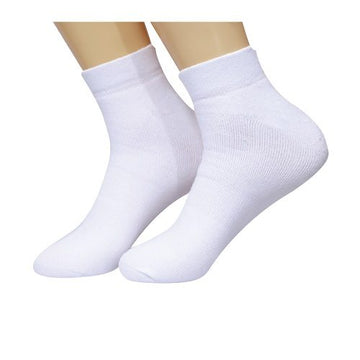 Anklet Socks White | Free Shipment For USA | Pack of 12 and 24.